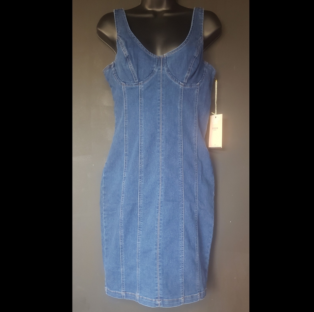 Denim Mini Dress
